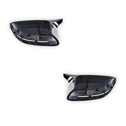 BMW 2 Series G42 (2021 - 2024) M Style Gloss Black Replacement Door Mirror Cover Caps LH + RH