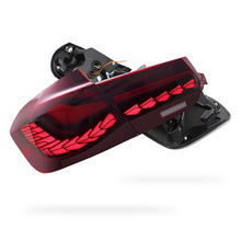 BMW 3-Series F30 / F80 / M3 (2012 - 2015) Dragon Scale Style Sequential Red LED Tail Lights LH + RH