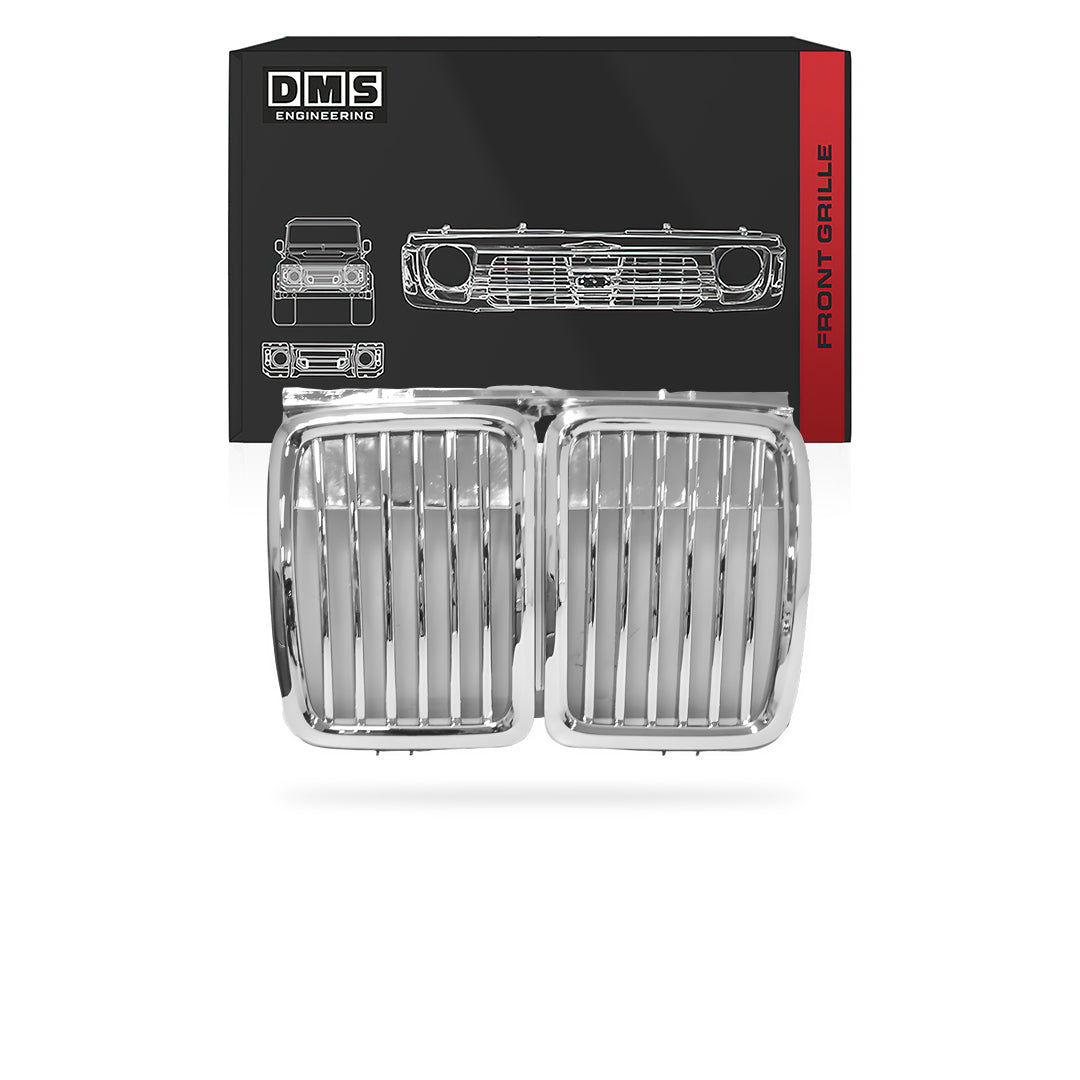 BMW 3 Series E30 (1983 - 1991) Chrome Silver M3 Style Front Grille