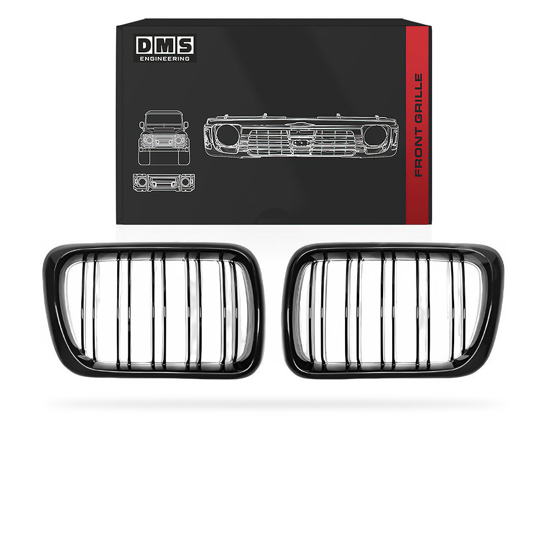 BMW 3 Series E36 (1997 - 1998) Black M4 Style Grille