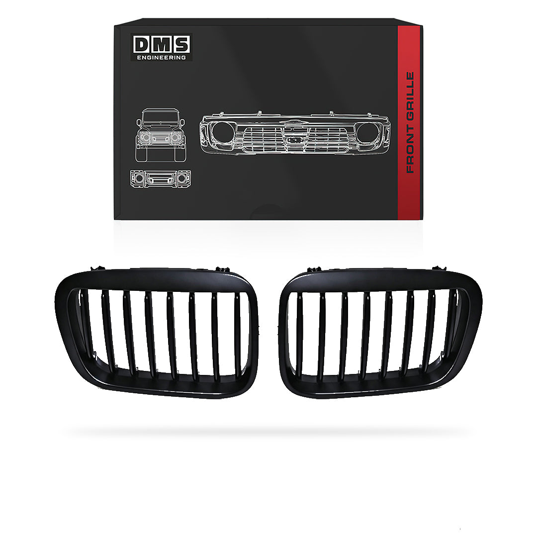 BMW 3 Series E46 (1998 - 2001) Black M6 Style Grille
