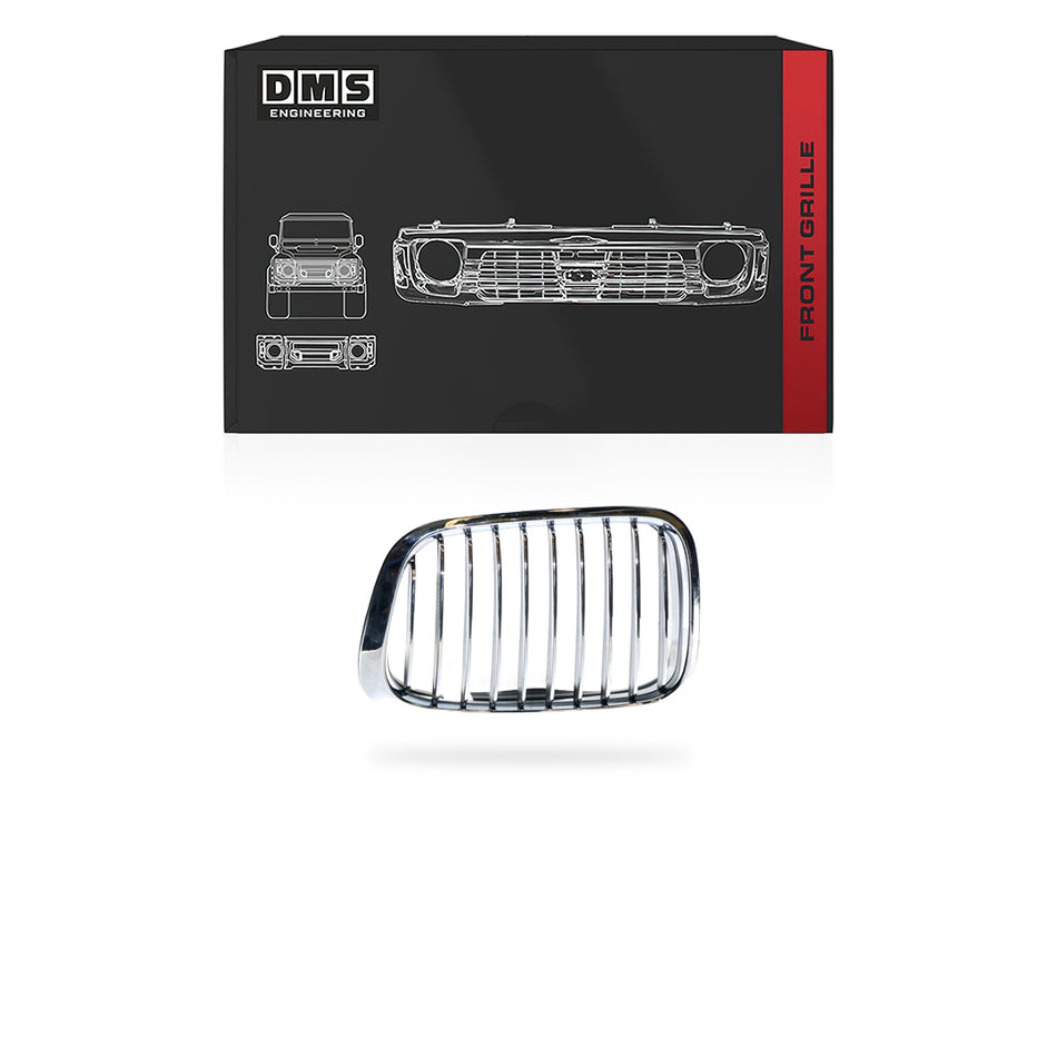 BMW 3 Series E46 (1999 - 2003) Chrome Grille LH + RH