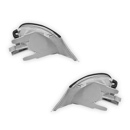 BMW 3 Series E46 (1999 - 2000) Crystal Front Corner Turn Signal Indicator Lights LH + RH