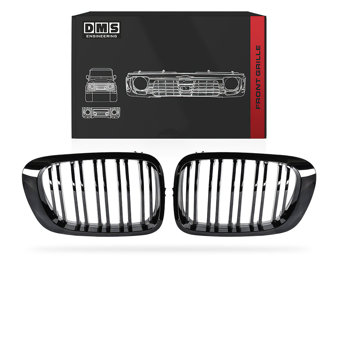 BMW 3 Series E46 (1999 - 2002) Black Grille