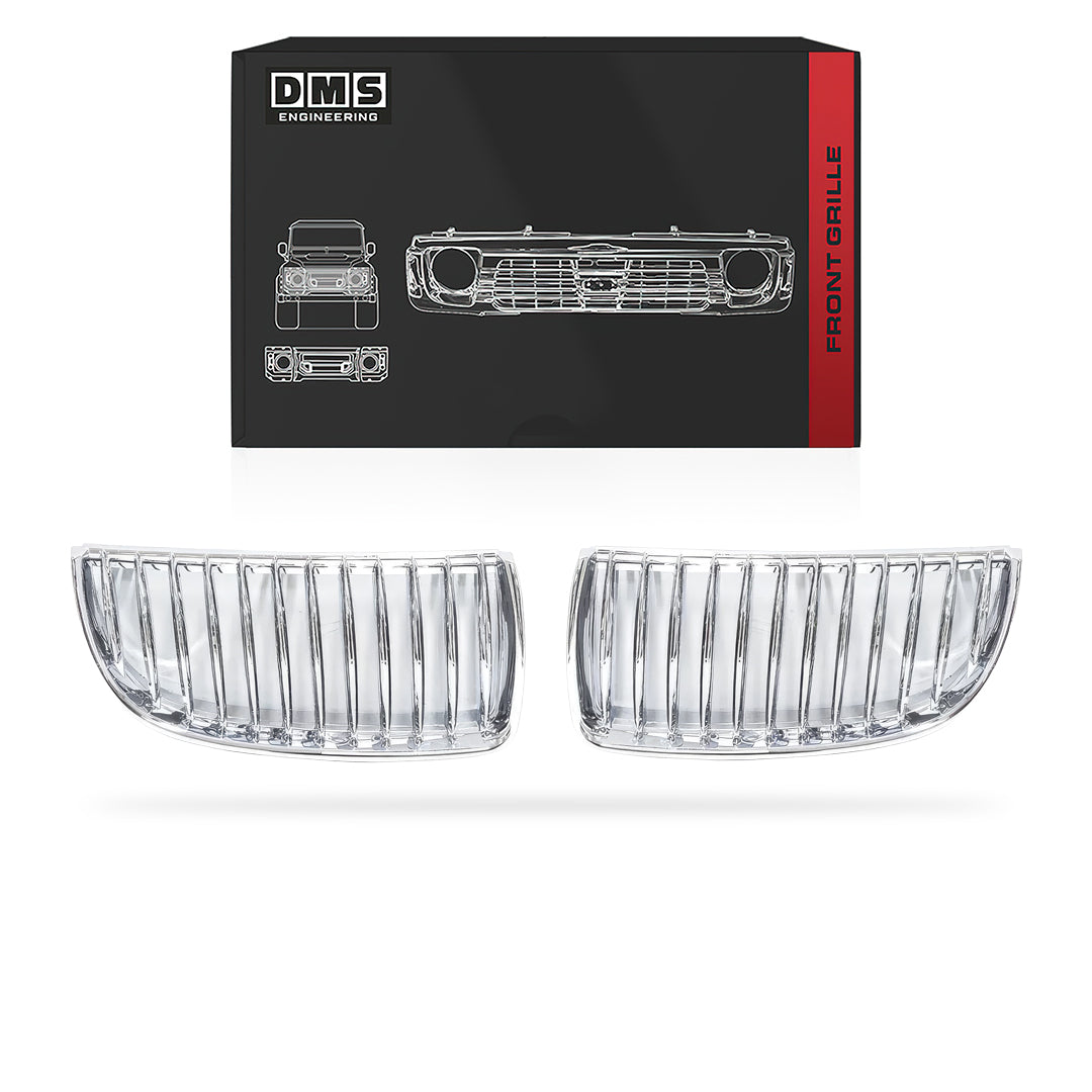 BMW 3 Series E90 / E91 (2005 - 2008) Gloss Black / Matte Black / Chrome Silver M3 Style Grille