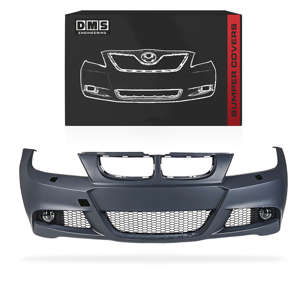 BMW 3 Series E90 / E91 (2005 - 2008) MK-2 M Tech Sport Style Front Bumper Cover Kit