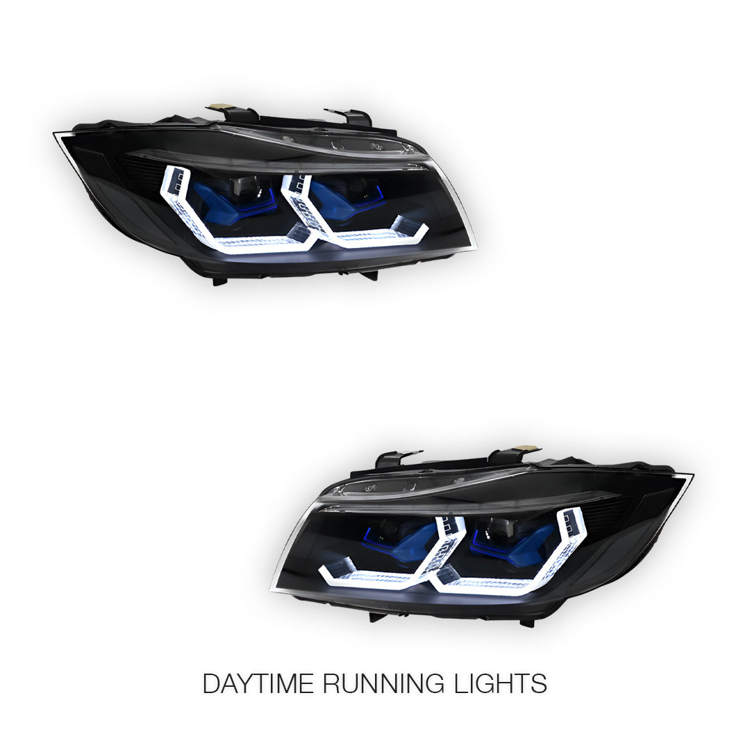 BMW 3 Series E90 (2005 - 2012) Animation DRL Sequential Headlights LH + RH