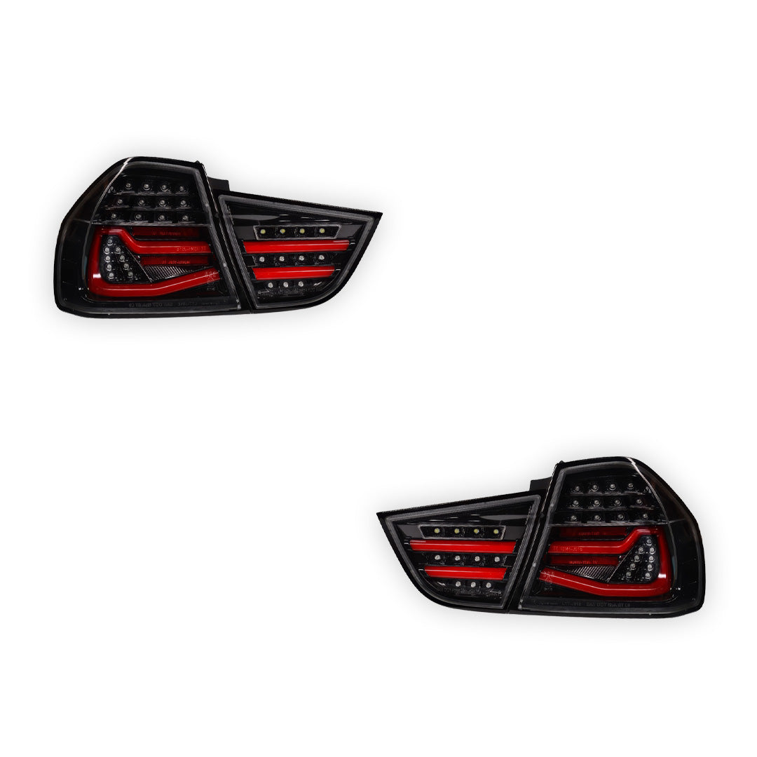 BMW 3 Series E90 (2009 - 2011) Sequential Full LED Tail Lights LH + RH