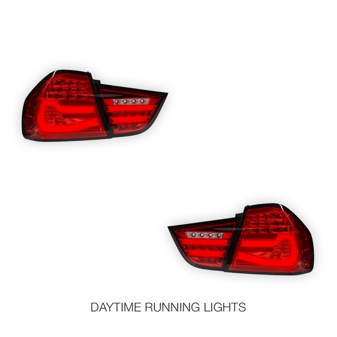 BMW 3 Series E90 (2009 - 2011) Sequential Full LED Tail Lights LH + RH