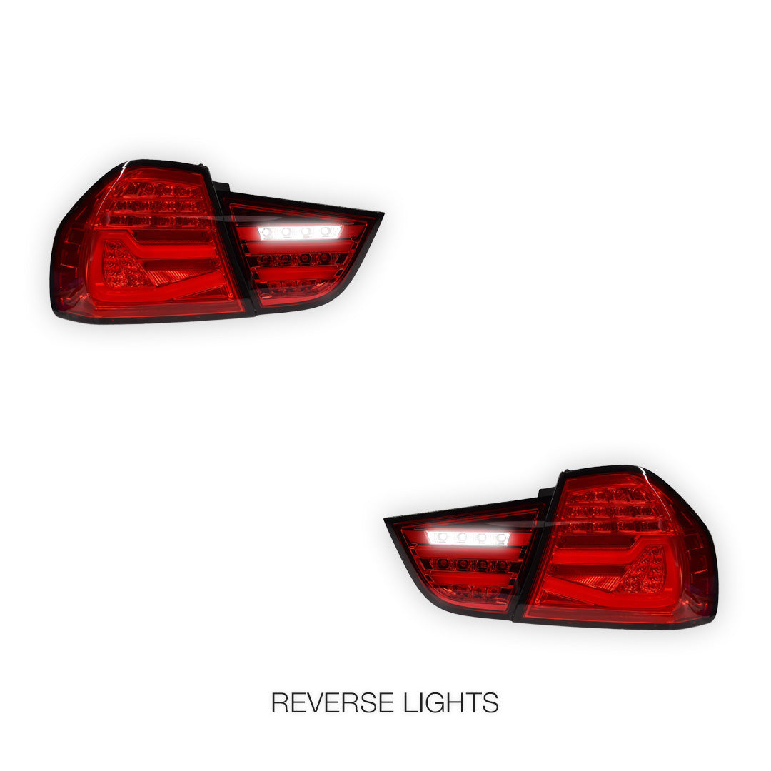BMW 3 Series E90 (2009 - 2011) Sequential Full LED Tail Lights LH + RH