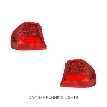 BMW 3 Series E90 (2009 - 2012) Tail Lights LH + RH