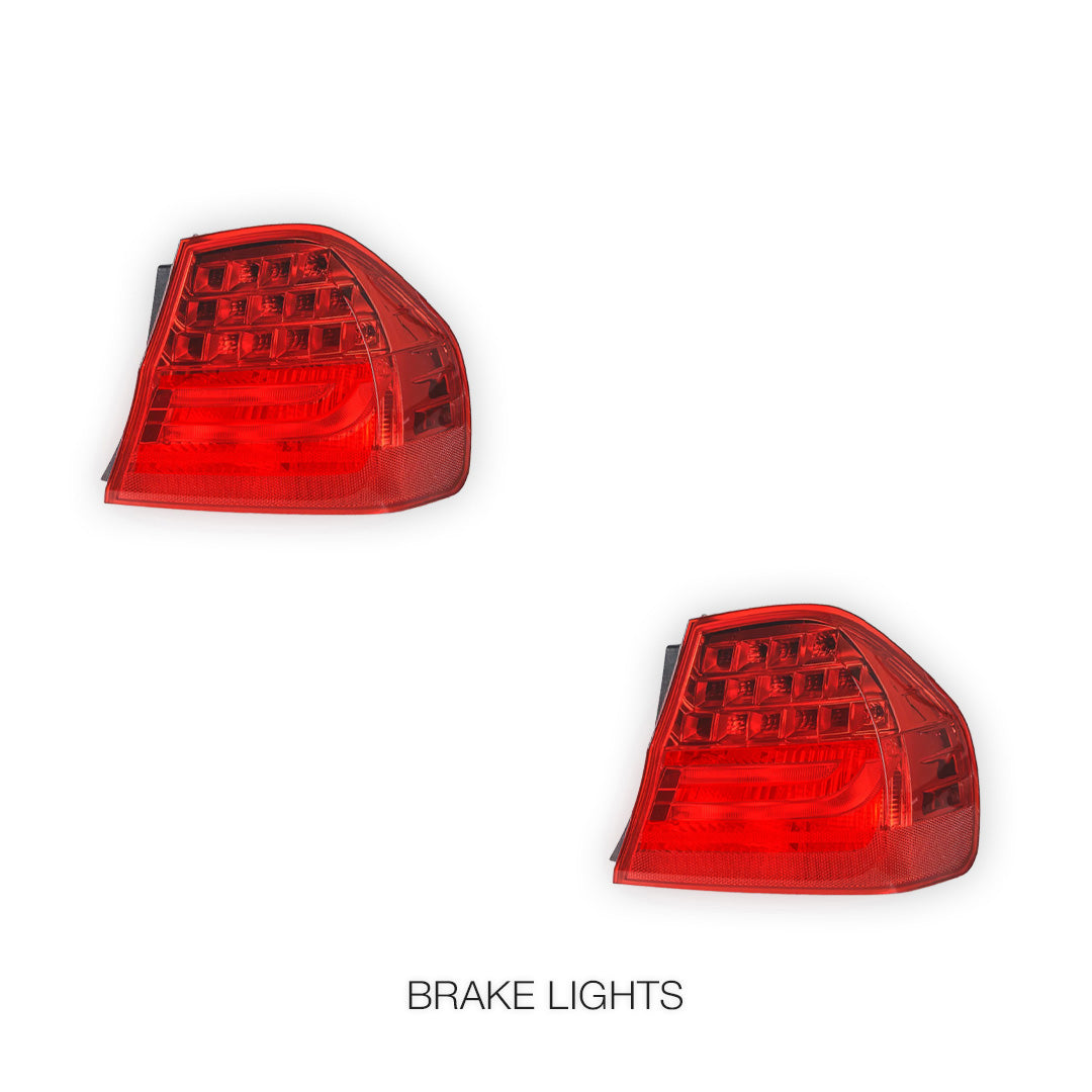 BMW 3 Series E90 (2009 - 2012) Tail Lights LH + RH