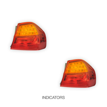BMW 3 Series E90 (2009 - 2012) Tail Lights LH + RH