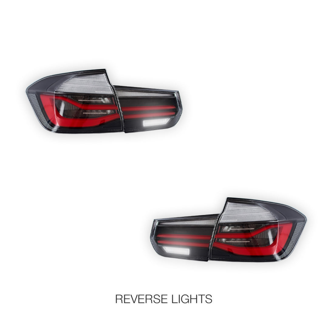 BMW 3 Series F30 / F35 / F80 (2013 - 2020) Smoked Tail Lights LH + RH