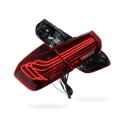 BMW 3 Series F30 / F80 (2012 - 2018) CSL Laser Style Sequential Smoked Full LED Tail Lights LH + RH