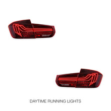 BMW 3 Series F30 / F80 (2012 - 2018) CSL Laser Style Sequential Smoked Full LED Tail Lights LH + RH