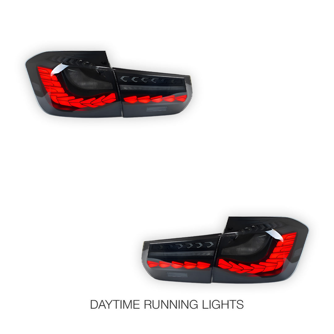 BMW 3 Series F30 / F80 (2012 - 2018) Smoked Tail Lights LH + RH