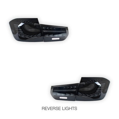 BMW 3 Series F30 / F80 (2012 - 2018) Smoked Tail Lights LH + RH