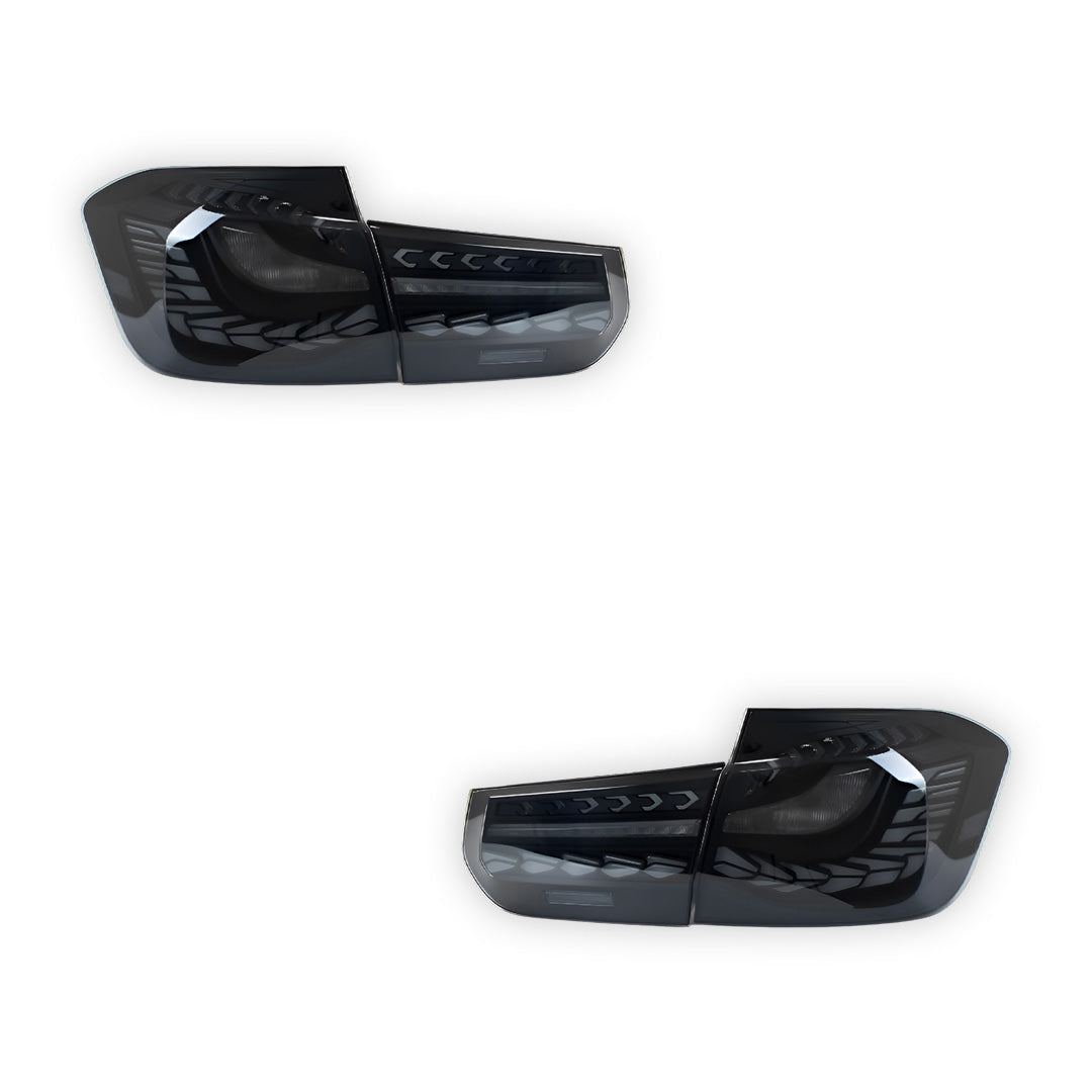 BMW 3 Series F30 / F80 (2012 - 2018) Smoked Tail Lights LH + RH