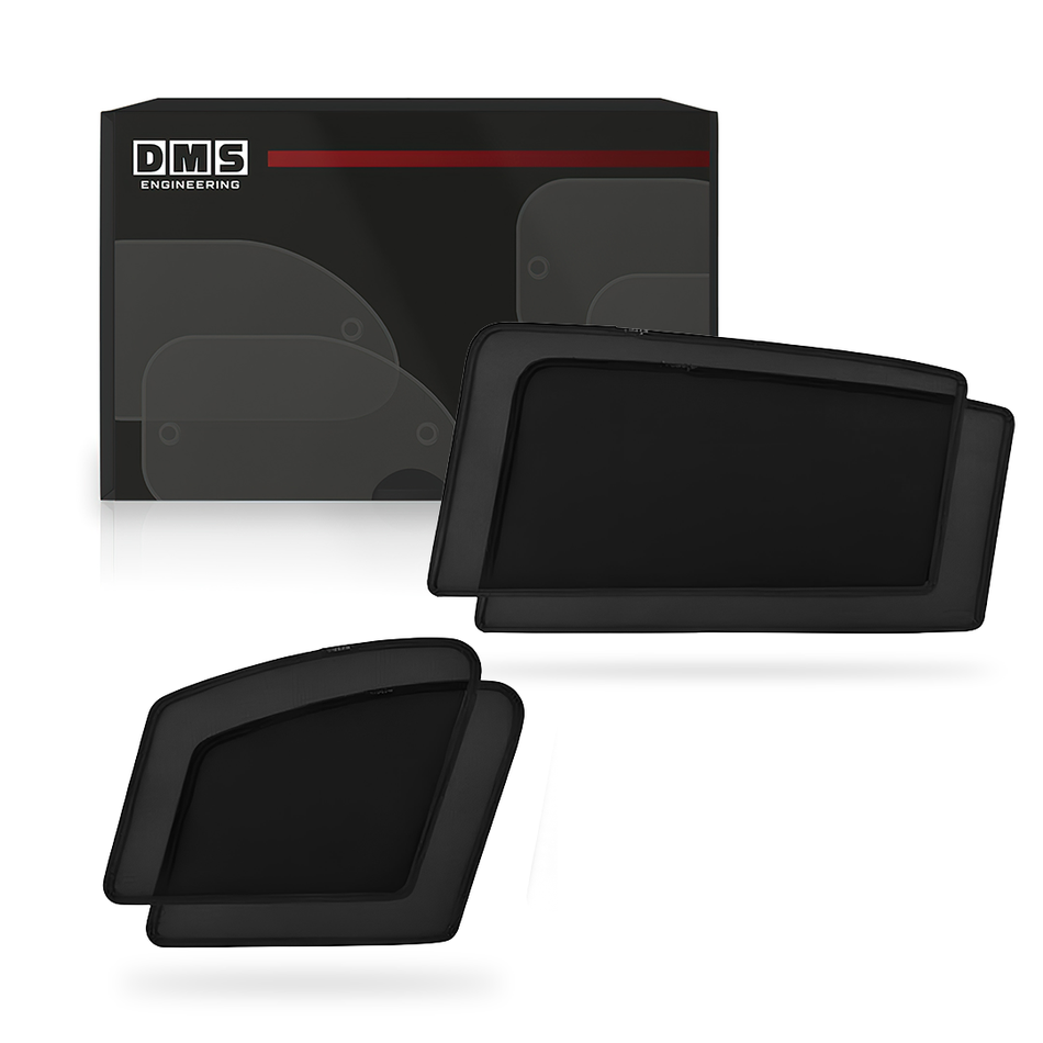 BMW 3 Series F30 (2012 - 2018) Magnetic Window Sun Shades Complete Set