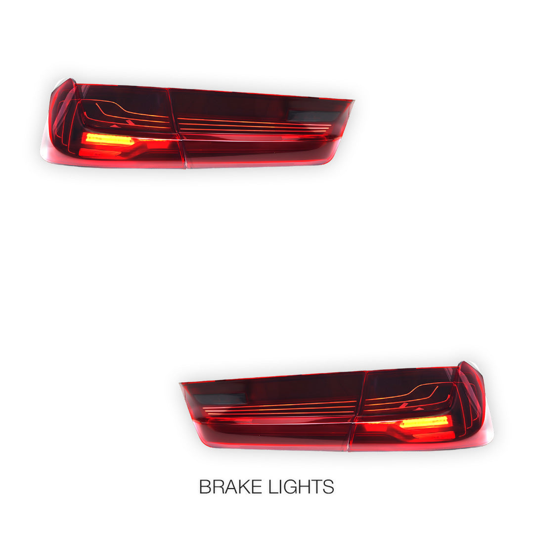 BMW 3 Series G20 / G21 / G80 (2018 - 2021) Red Animation DRL Sequential Tail Lights LH + RH