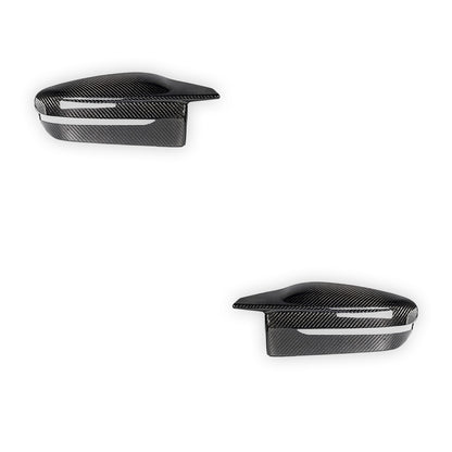BMW 3 series G20 / G21 / M340i / LCI (2018 - 2025) FloKraft Dry Carbon Side Mirror Covers LH + RH