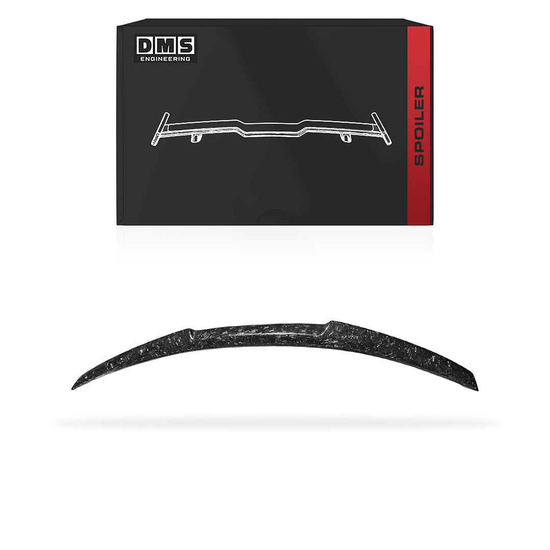 BMW 4 Series F36 (2014 - 2020) M4 Style Marble Forged Carbon Fiber Coupe Rear Boot Spoiler Wing