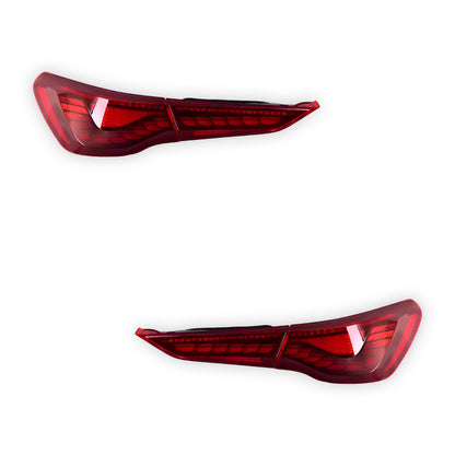 BMW 4 Series G22 / G23 / G82 / G83 (2020 - 2025) Red Tail Lights LH + RH