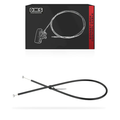 BMW 5 Series E39 (1996 - 2003) Bonnet Lock Control Cable Assembly LH + RH