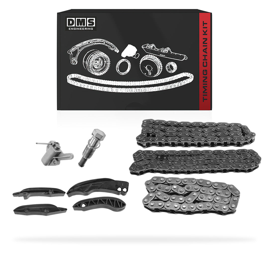 BMW 5 Series E60 / F07 / F10 / F11 (2010 - 2017) 2.0L Timing Chain Kit (9 pcs.)