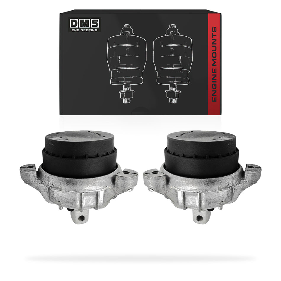 BMW 5 Series F07 / F10 / F11 (2009 - 2017) 2.0L Front Transmission Gearbox Engine Mounts LH + RH