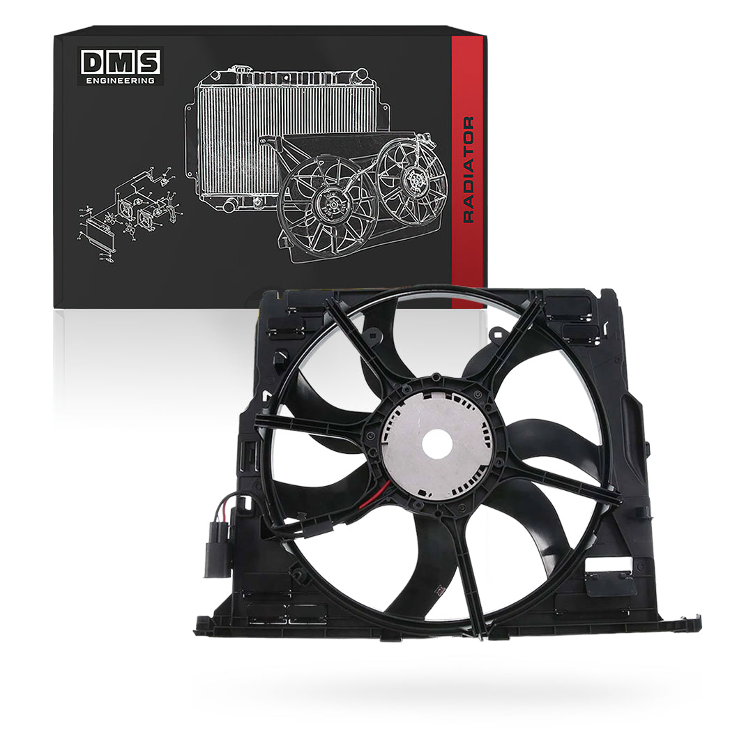 BMW 5 Series F07 / F10 / F11 / F18 (2009 - 2018) 2.0L / 3.0L Radiator Fan Assembly