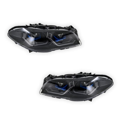 BMW 5 Series F10 (2010 - 2017) LED Projector Sequential Indicator Headlights LH + RH