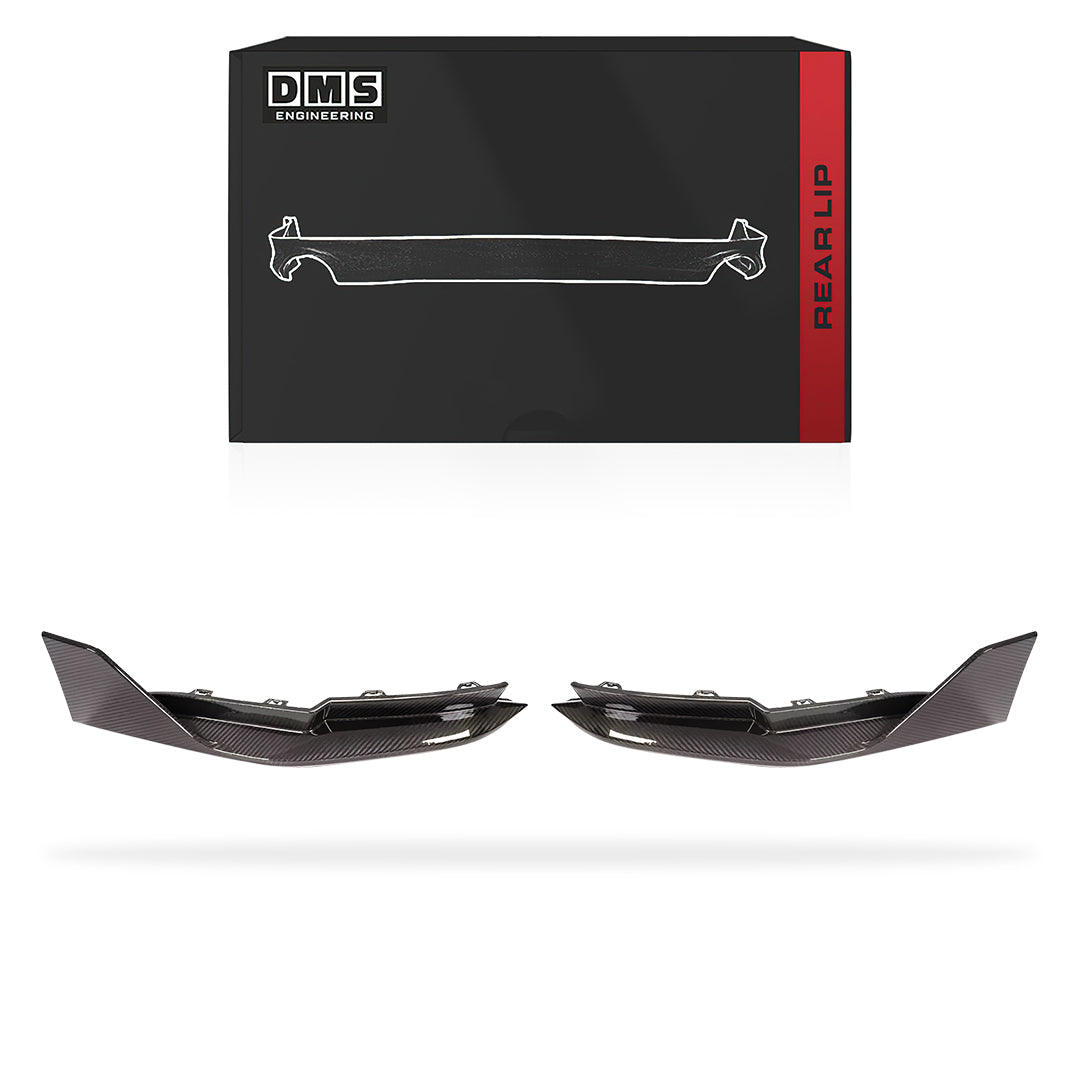 BMW 3-Series M3 G80 (2021 - 2024) Dry Carbon Fiber Rear Bumper Splitter LH + RH
