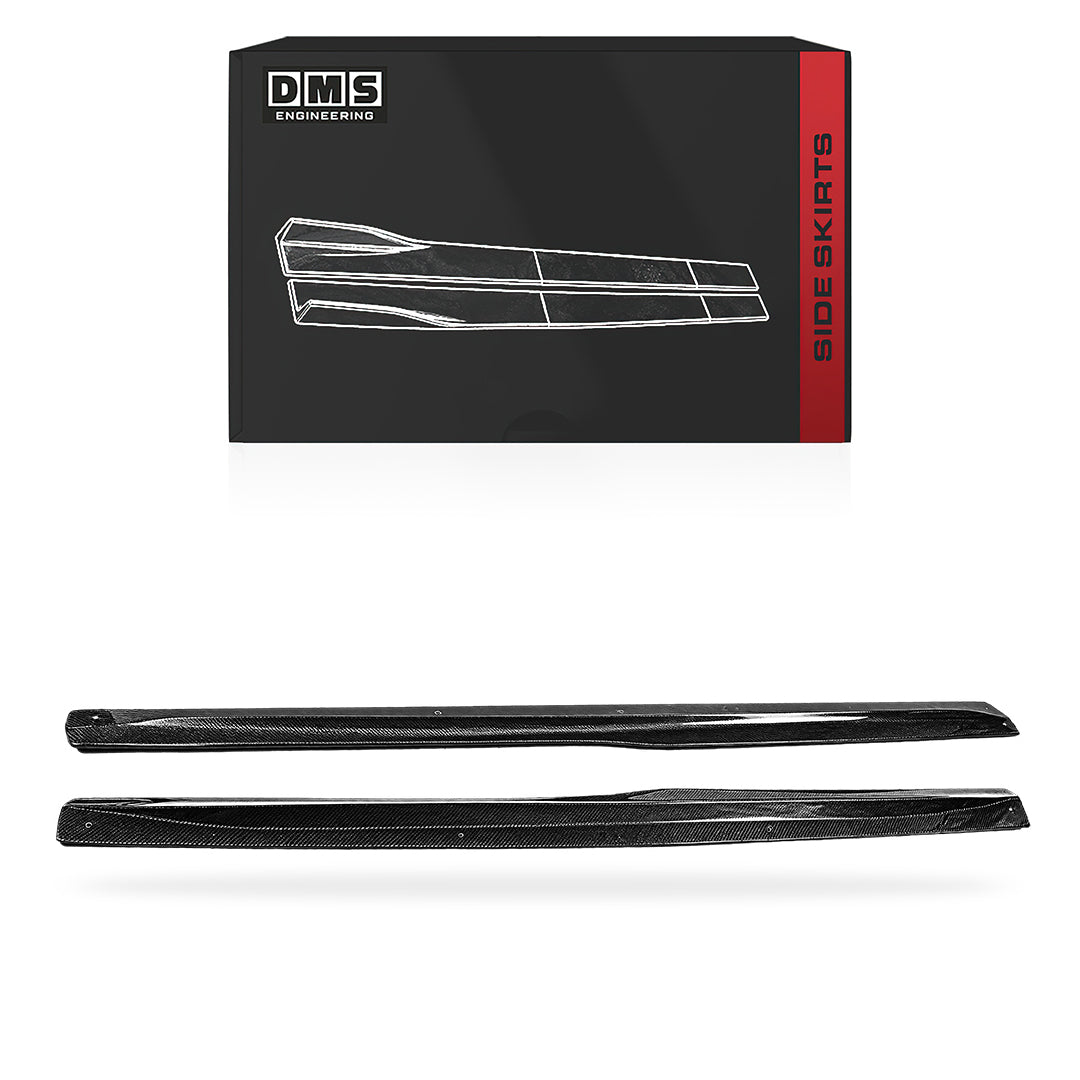 BMW M4 F82 / F83 (2014 - 2019) Carbon Fibre Side Skirt Extensions LH + RH