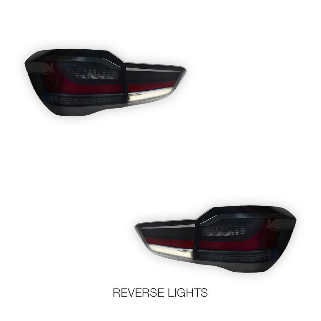 BMW X1 F48 (2015 - 2019) Facelift Style Smoked Full LED Tail Lights LH + RH