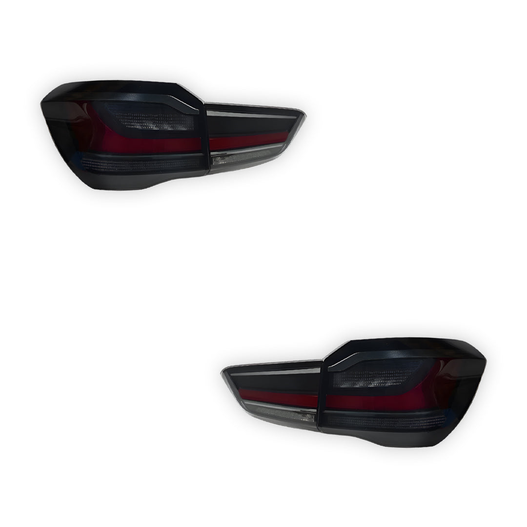 BMW X1 F48 (2015 - 2019) Facelift Style Smoked Full LED Tail Lights LH + RH