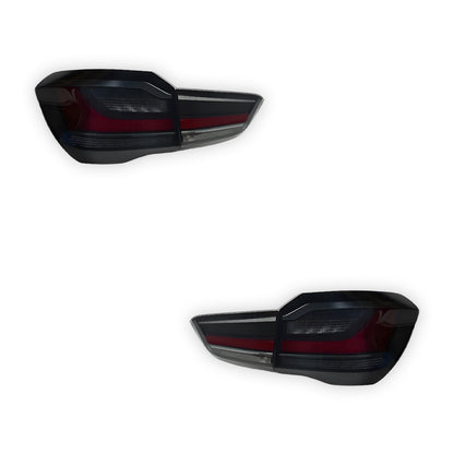 BMW X1 F48 (2015 - 2019) Facelift Style Smoked Full LED Tail Lights LH + RH