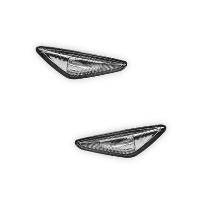 BMW X3 E25 (2010 - 2017) Smoked LED Side Marker Turn Signal Indicator Lights LH + RH