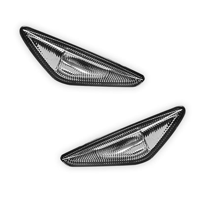 BMW X3 F25 (2010 - 2017) Smoked LED Side Turn Signal Indicator Lights LH + RH