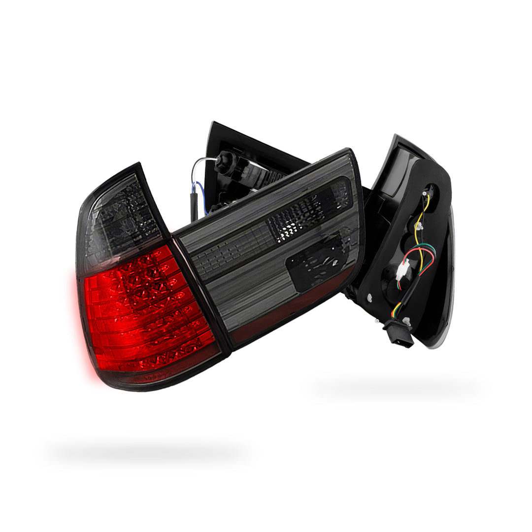BMW X5 E53 (1998 - 2002) Smoke LED Tail Lights LH + RH