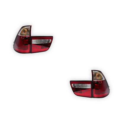 BMW X5 E53 (2000 - 2003) 3D Stripe Bar LED Tail Lights With Trunk Garnish LH + RH