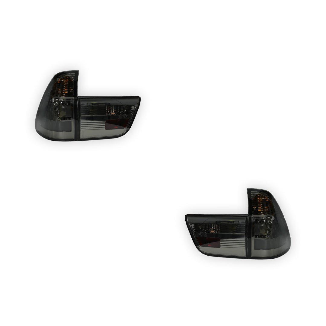 BMW X5 E53 (2000 - 2003) 3D Stripe Bar LED Tail Lights With Trunk Garnish LH + RH