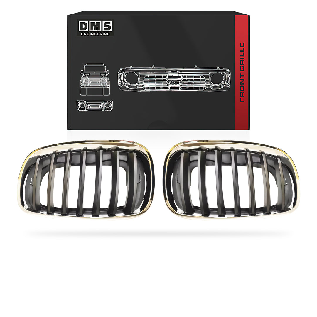 BMW X5 E70 (2007 - 2013) Chrome Surround Grille LH + RH
