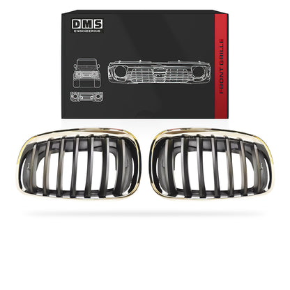 BMW X5 E70 (2007 - 2013) Chrome Surround Grille LH + RH