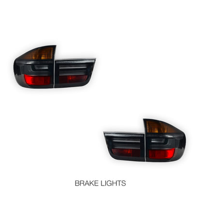 BMW X5 E70 (2007 - 2013) Facelift X5M Style Red LED Tail Lights LH + RH