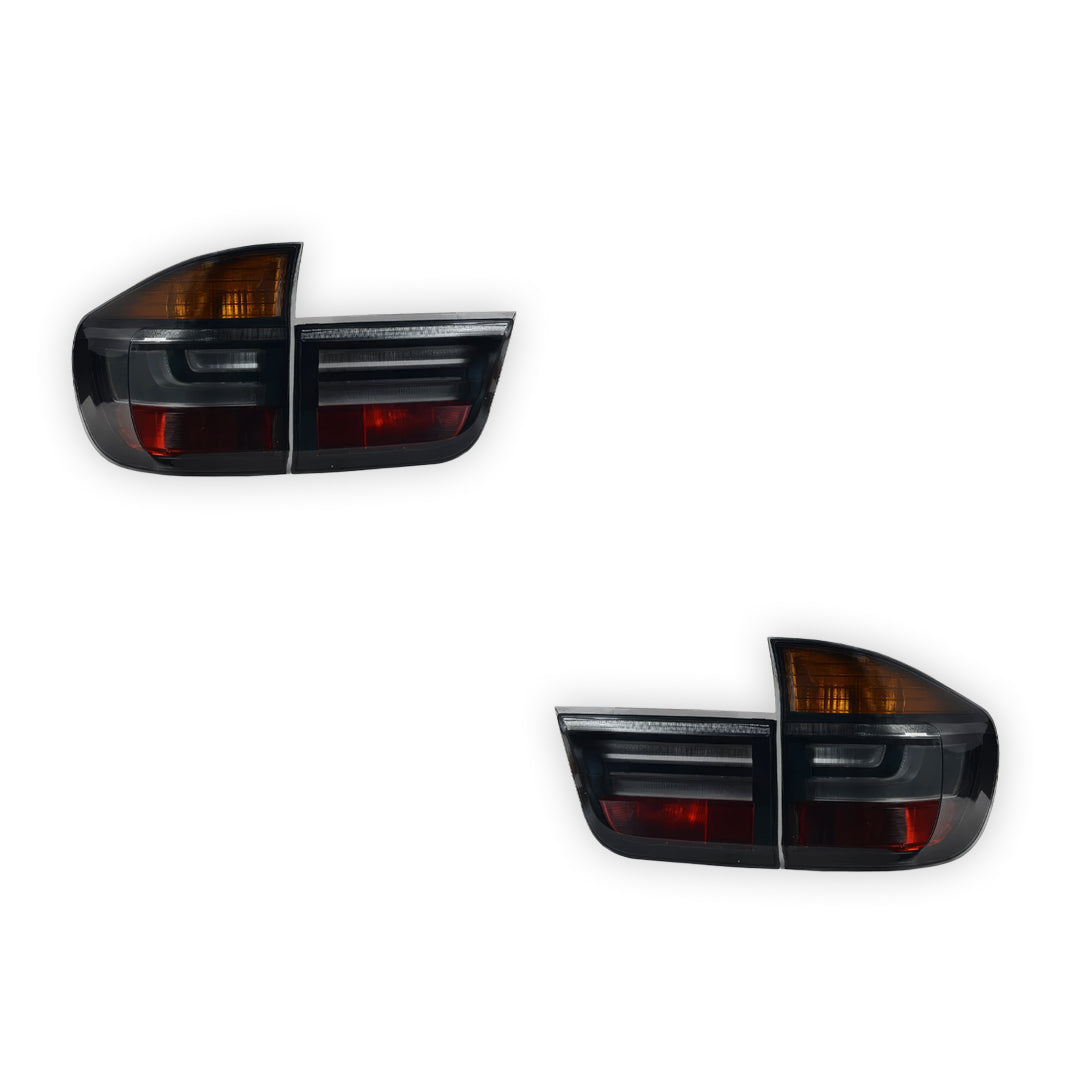 BMW X5 E70 (2007 - 2013) Facelift X5M Style Red LED Tail Lights LH + RH