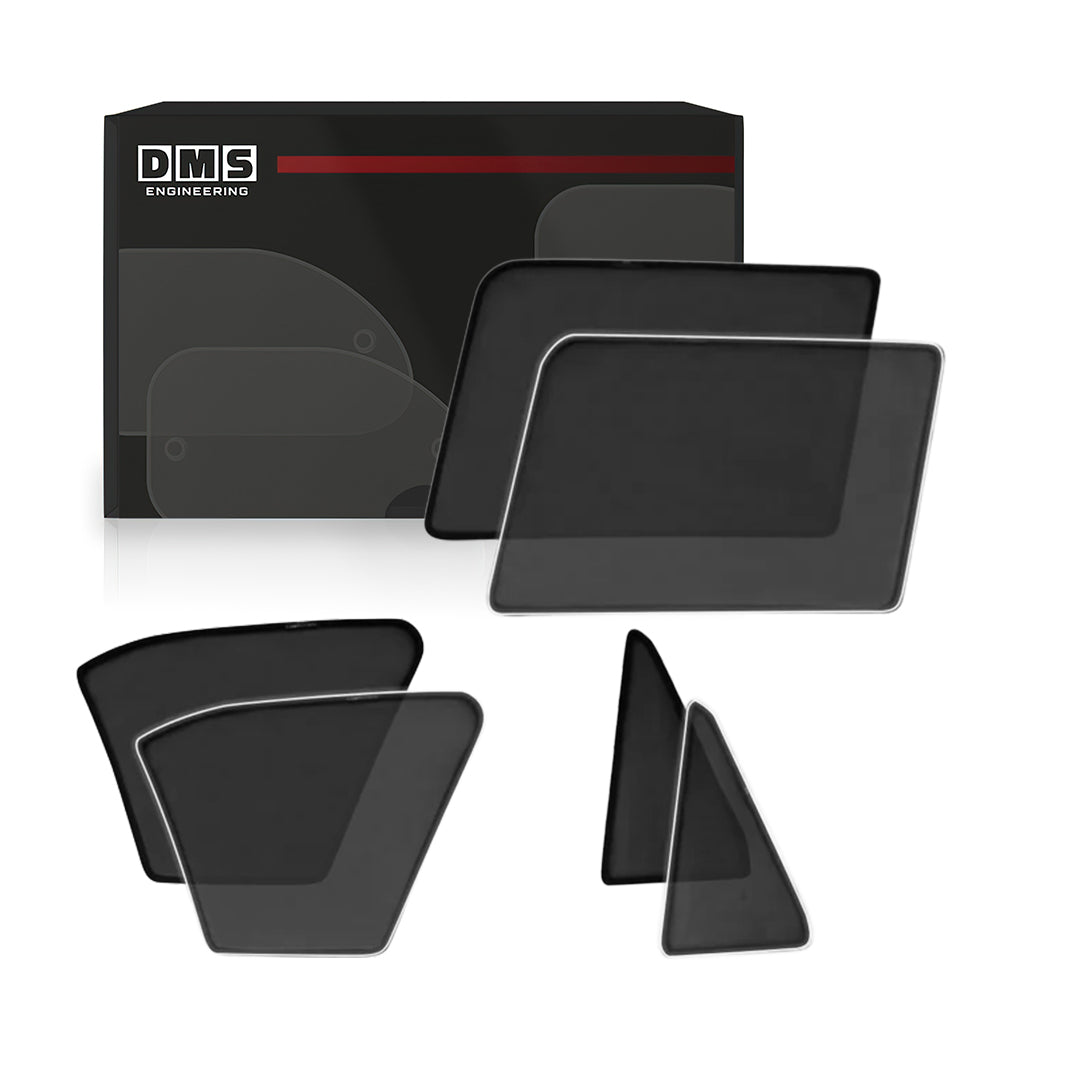 BMW X5 F15 (2013 - 2018) Magnetic Window Sun Shades Complete Set