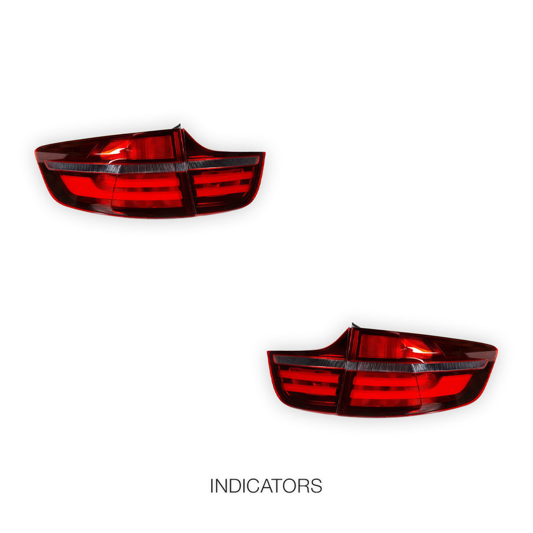 BMW X6 E71 (2008 - 2012) Facelift Style Full LED Tail Lights LH + RH