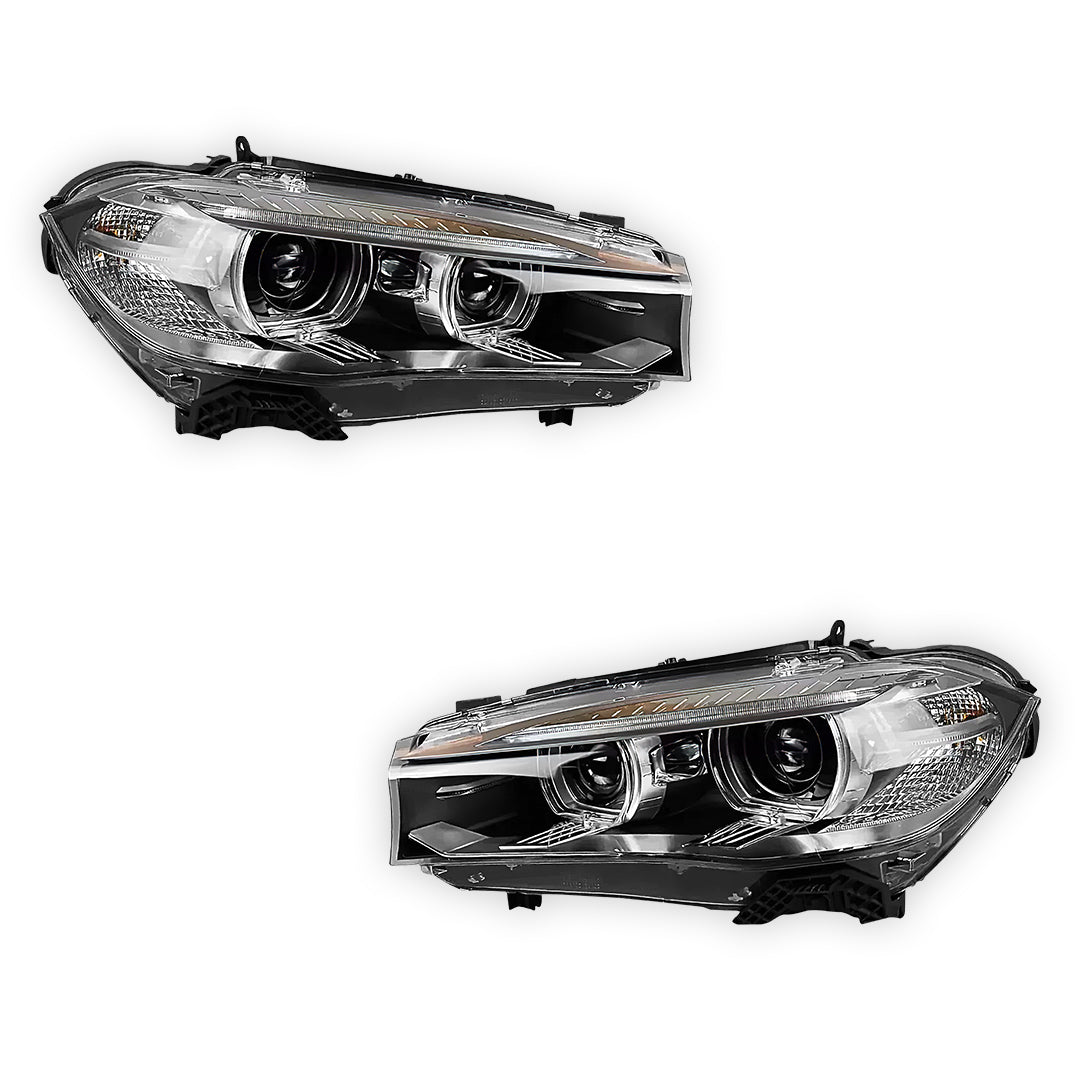 BMW X6 F16 (2014 - 2018) LED Reconditioned Genuine Headlights LH + RH